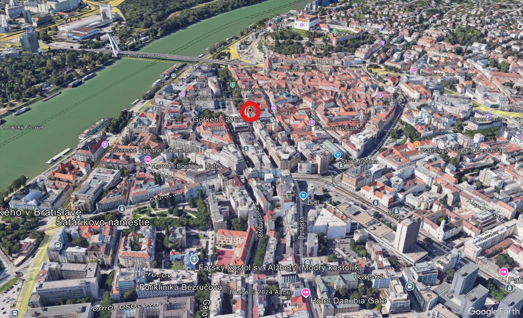 Modern Apartment In Historic City Center Old Town Bratislava Exteriör bild