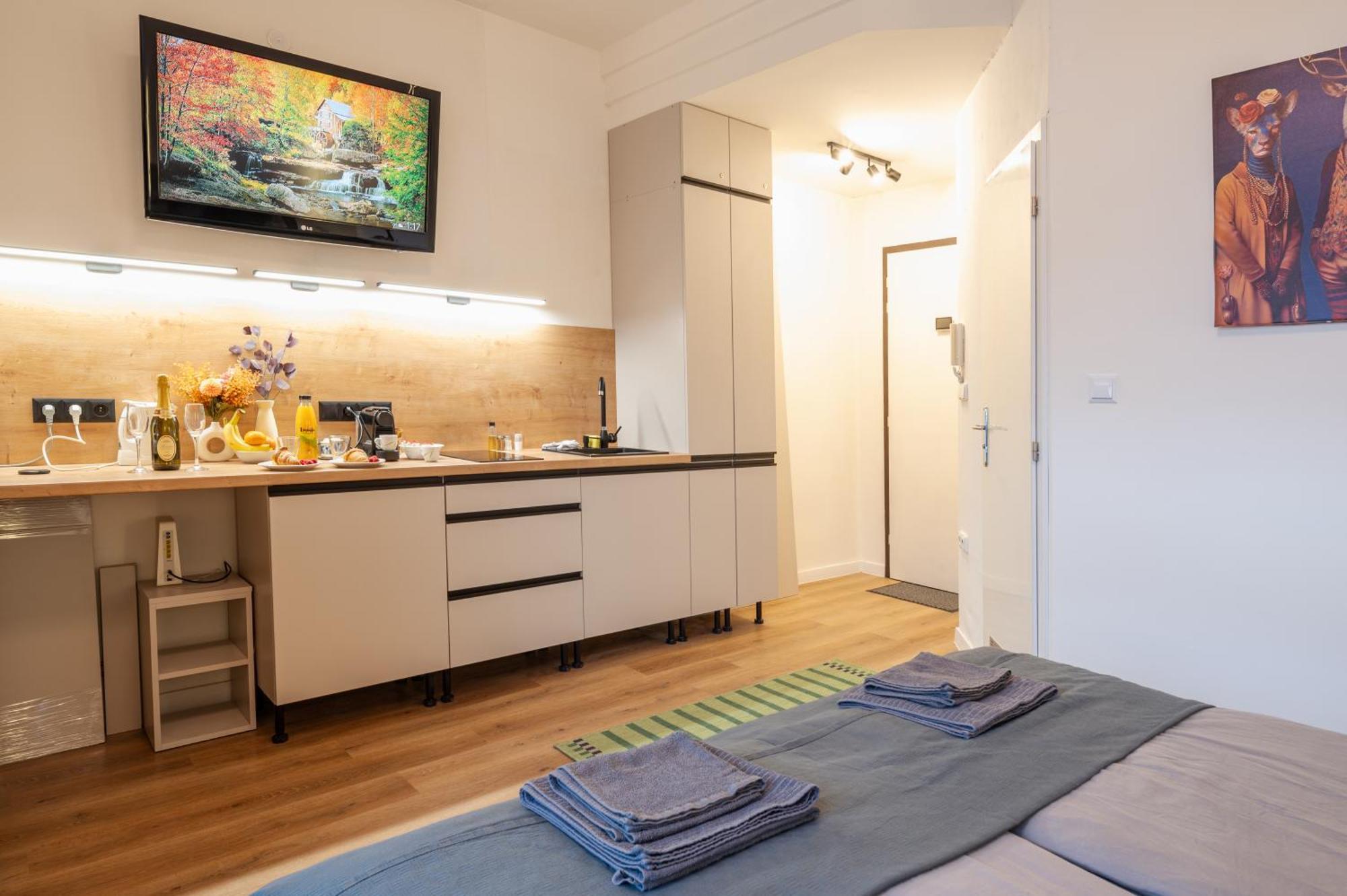 Modern Apartment In Historic City Center Old Town Bratislava Exteriör bild